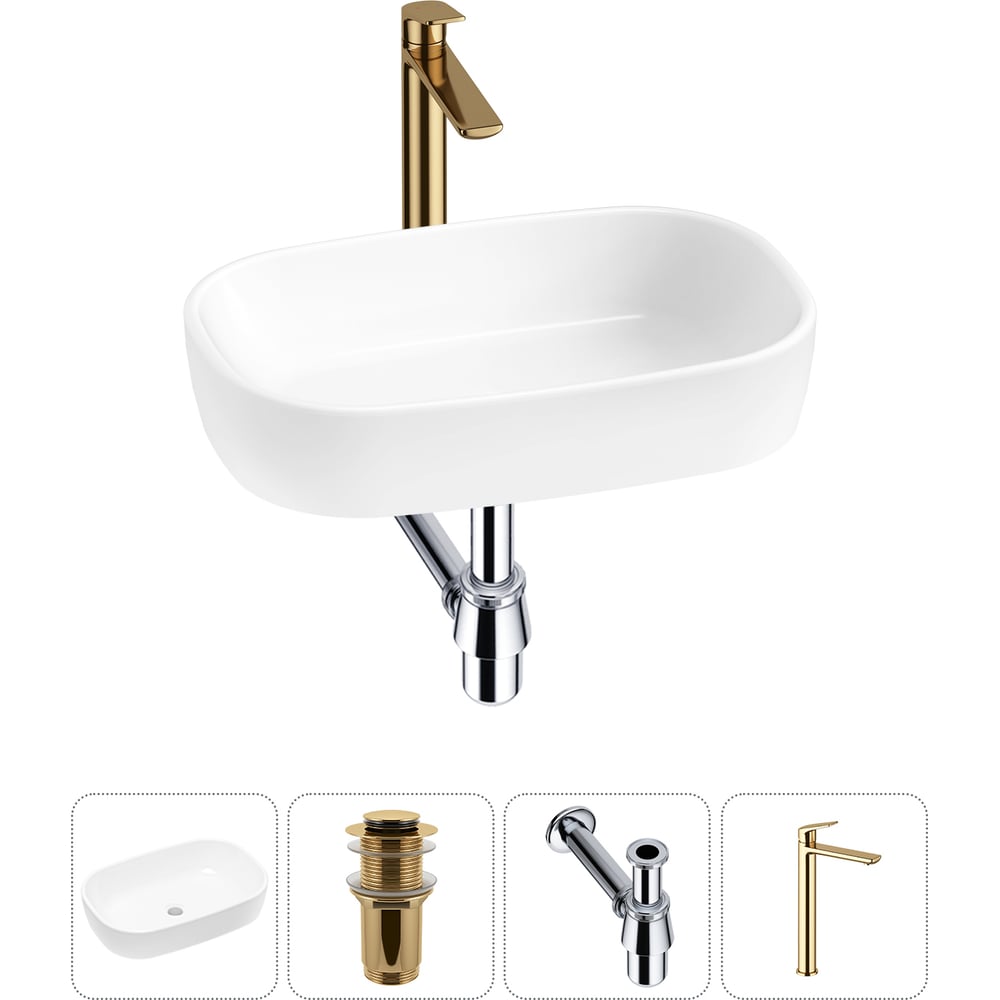 Изображение товара Накладная раковина для ванной Lavinia Boho 1 параметры современный стиль санфарфор