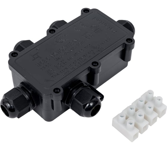 Изображение товара Герметичный соединитель влагозащищенный Wolta IP68 WTB-WBQ/01B