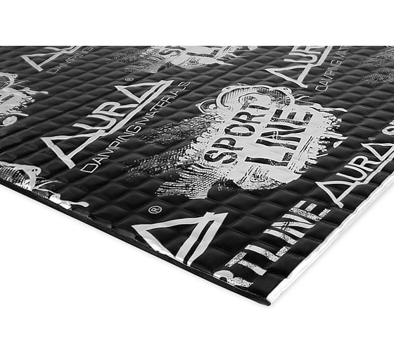 Изображение товара Виброизоляционный материал AURA 8мм, фольга 100 мкм, 275x470мм, 7лист./уп VDM-SPORT-HARD