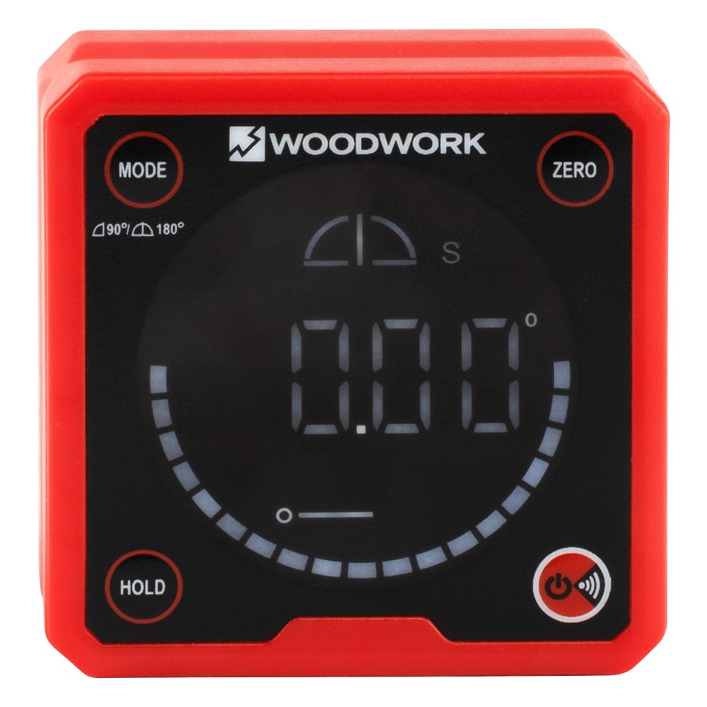 Изображение товара Уклономер цифровой WOODWORK DA-03 с круговой индикацией