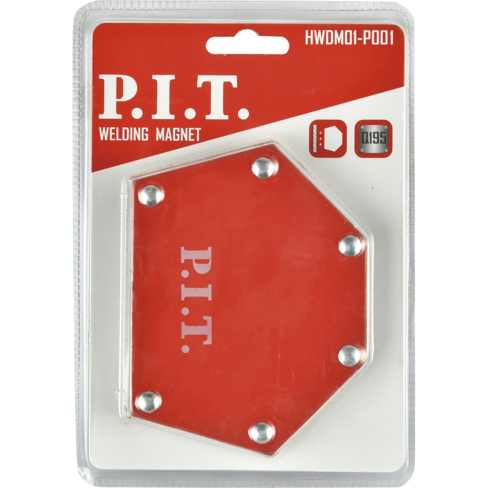 Изображение товара Магнитный уголник P.I.T. корпус 14.6 мм фиксированные углы до 135 градусов