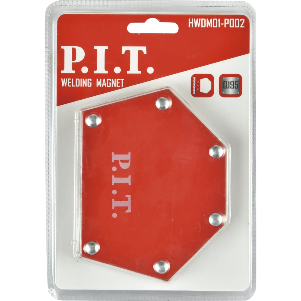 Изображение товара Магнитный уголник P.I.T. корпус 17.5 мм для фикс.под 30,45,60,75,135 градусов