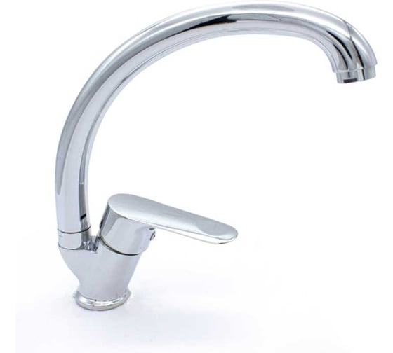 Изображение товара Смеситель для кухни Doron DС 2427-N, шаровый, хром, излив высокий, п/г 003348