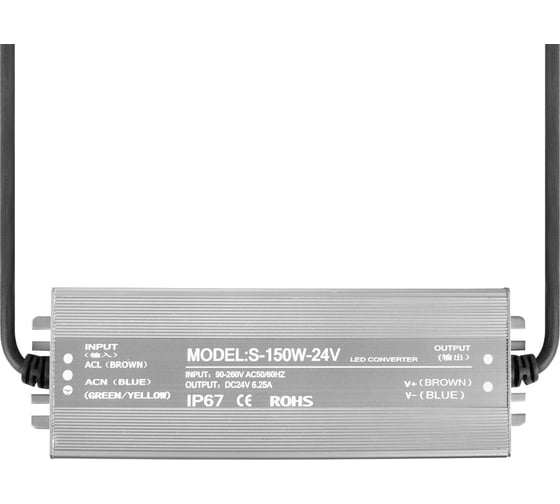 Изображение товара Блок питания LOFT IT 150W, 24V, IP67 Power 10364/15068