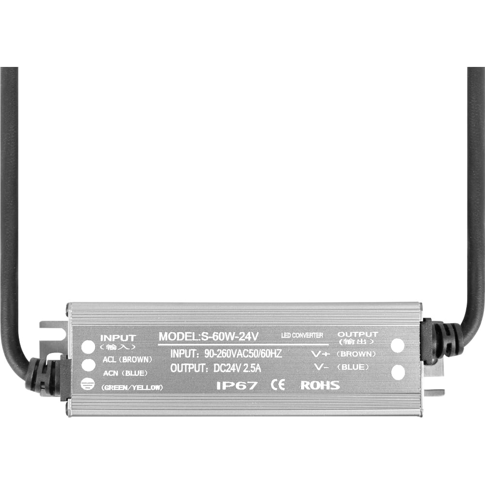 Изображение товара Блок питания LOFT IT 60W 24V IP67 для светодиодных лент и освещения