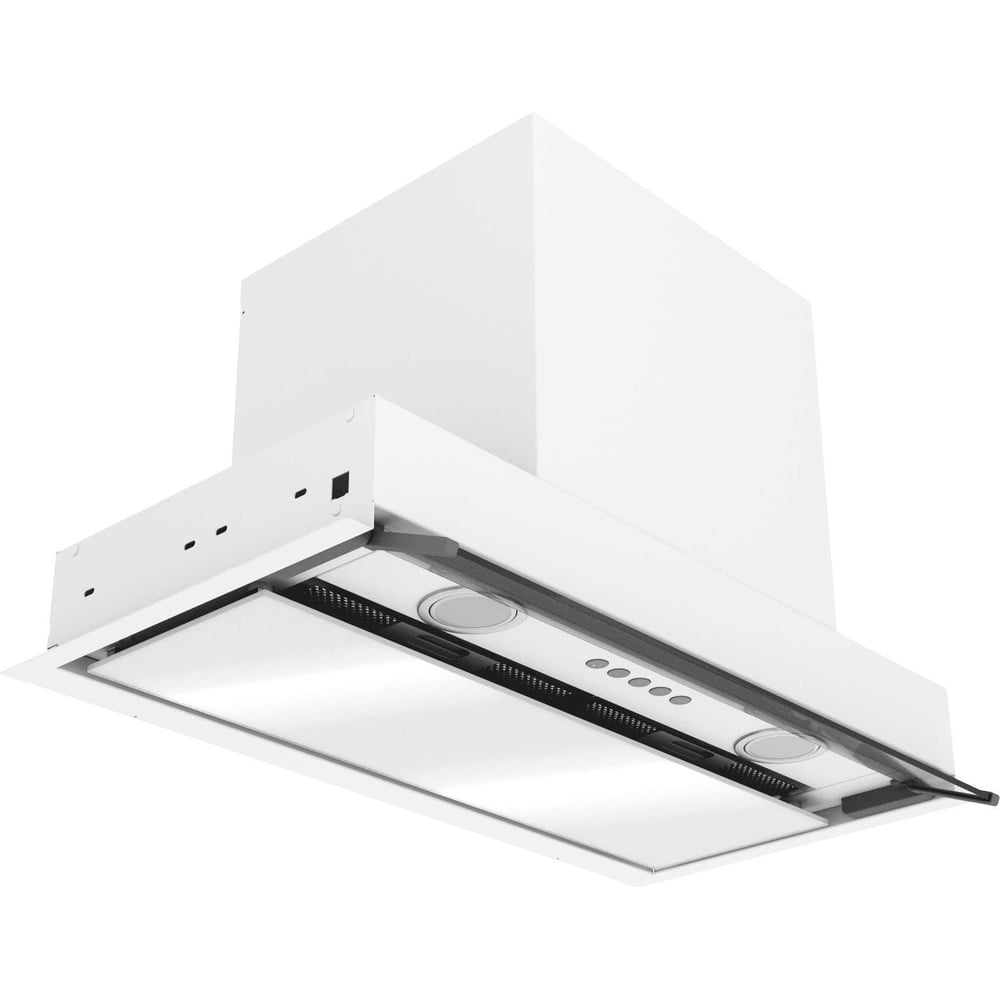 Изображение товара Встраиваемая вытяжка ELIKOR Sense Glass 60П-1000 белый стекло металл кухня