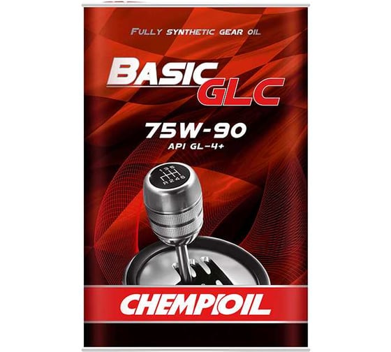 Изображение товара Синтетическое трансмиссионное масло CHEMPIOIL BASIC GLC 75W90 (metal) 4 л, 75W-90 S1322