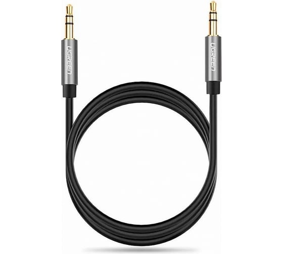 Изображение товара Кабель Ugreen AV119 3.5mm Male to 3.5mm Male Cable 5 м, черный 10737_