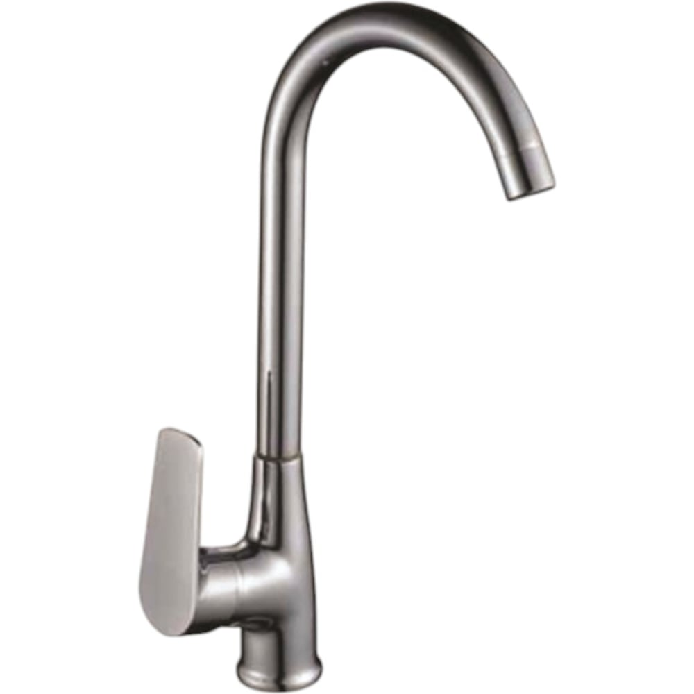 Изображение товара Дорон DС 2425-N Смеситель кухонный шаровый с высоким изливом хром