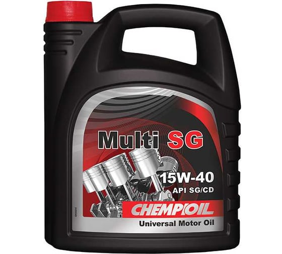 Изображение товара Минеральное моторное масло CHEMPIOIL MULTI SG 15W40 4 л S1247