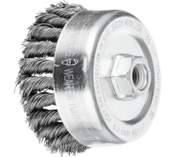 Изображение товара Щетка чашечная плетенная PFERD TBG 100/M14 ST 0,50 (955109) 43308040