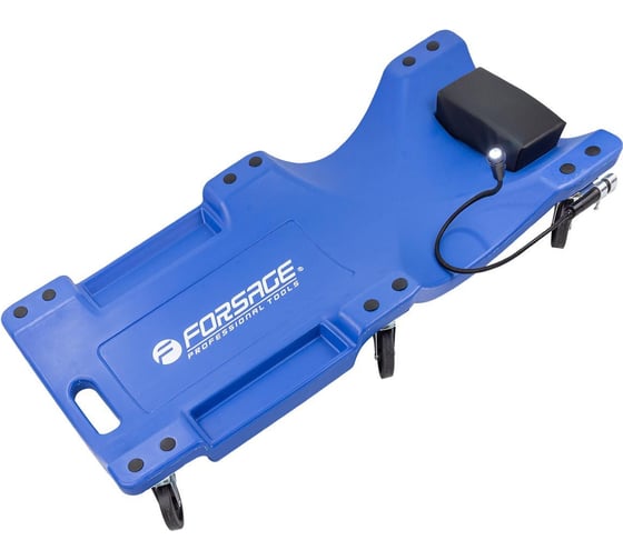 Изображение товара Лежак пластиковый подкатной Forsage на 6-ти колесах F-TRH6802-2(61719)