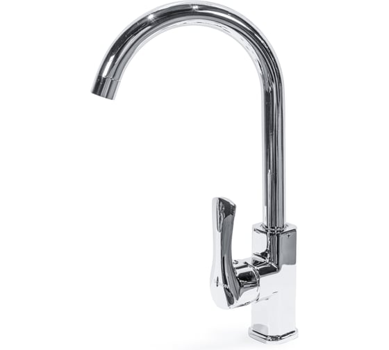 Изображение товара Смеситель для кухни Doron DС 2445-N, шаровый, хром, излив высокий, п/г 016315