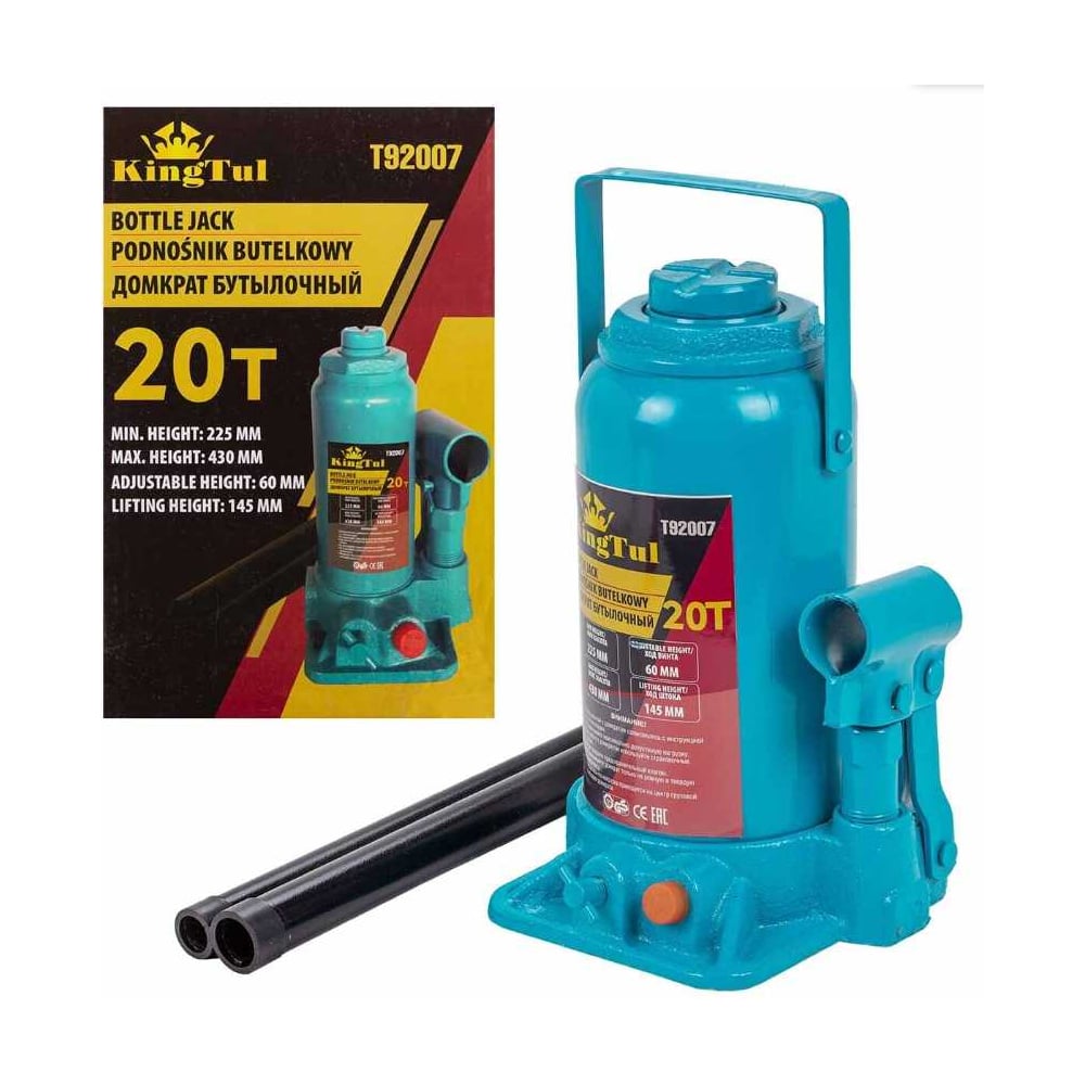 Бутылочный домкрат KingTul KT-T92007(52687)