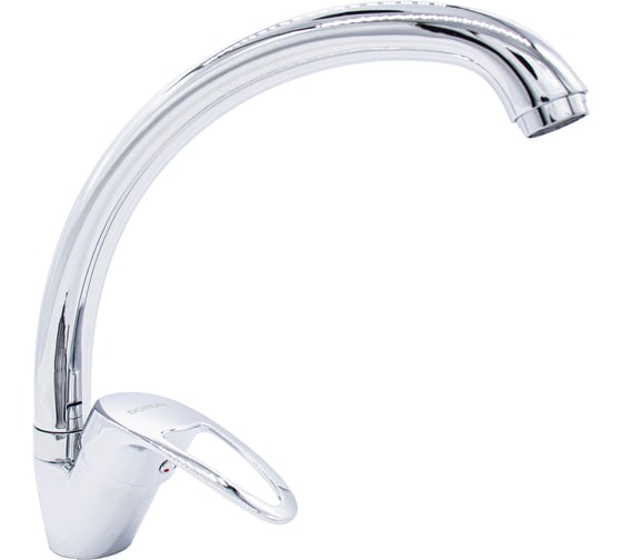 Изображение товара Смеситель для кухни Doron DС 2441-N, шаровый, хром, излив высокий, п/ш 012034