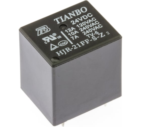 Изображение товара Реле электромагнитное Tianbo RELAY (100 шт/упак) HJR-21FF-24VDC-S-Z 3030