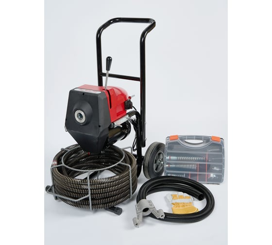 Изображение товара Прочистная машина PipeSnake AN200A, для труб 50-250 мм, спираль 32 мм HL-AN200A