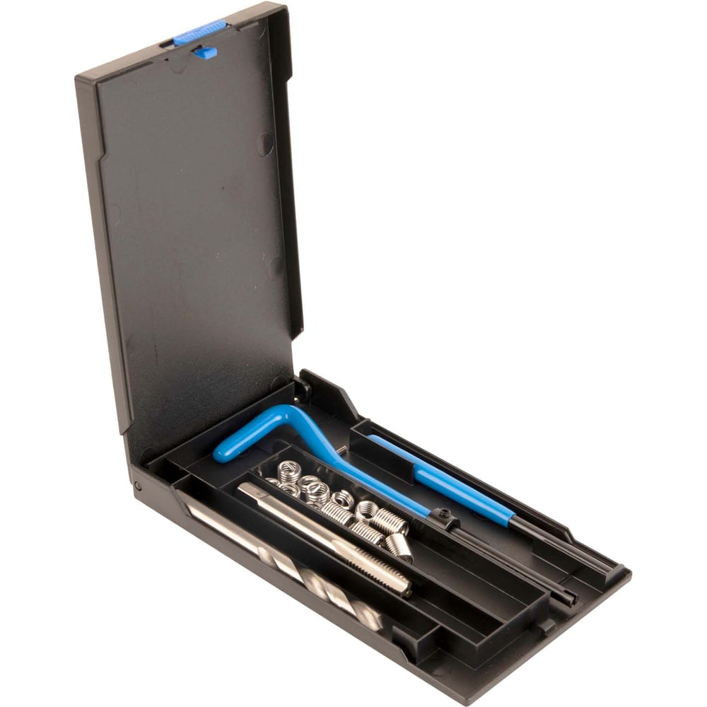 Изображение товара Набор для восстановления резьбы WIEDERKRAFT UNC 1/4-20 WDK-IT01420 профессиональный