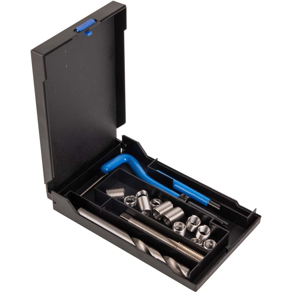 Изображение товара Набор для восстановления резьбы WIEDERKRAFT UNC 3/8-16 WDK-IT03816 профессиональный