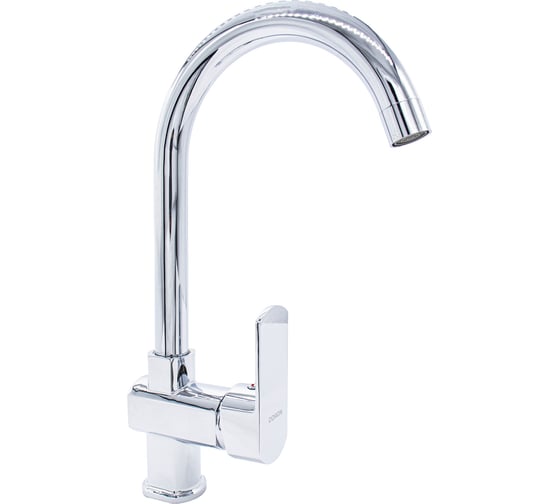 Изображение товара Смеситель для кухни Doron DС 2450-N, шаровый, хром, излив высокий, п/г 016337