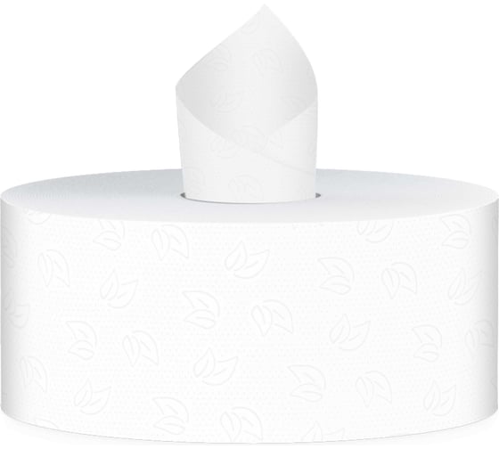 Изображение товара Бумага туалетная 2-слойная МЯГКИЙ ЗНАК h130 d150 мм 112 м в рулоне 510 лист/рул БЕЛАЯ ЦЕЛЛЮЛОЗА PROtissue 1/12 Г-С367