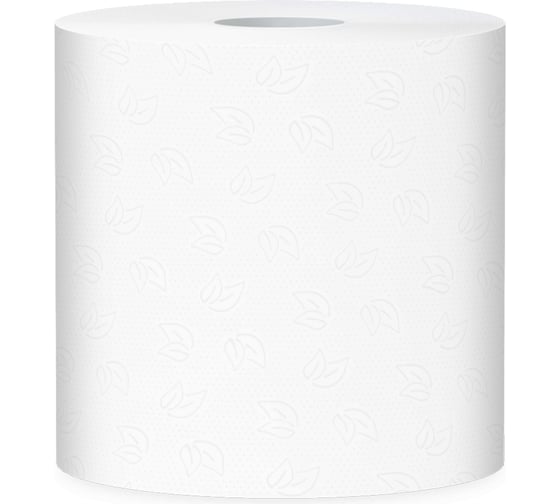 Изображение товара Полотенце бумажное 2-слойноеМЯГКИЙ ЗНАК  h205 d185 мм 150 м в рулоне БЕЛОЕ PROtissue 1/6 Г-С222