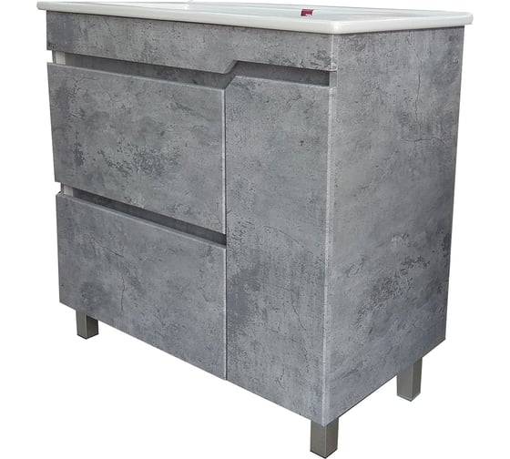 Изображение товара Тумба напольная EMMY Бостон 85 с 2-мя ящиками под умывальник Оскар 85 310145