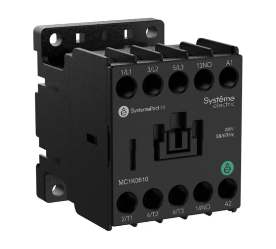 Изображение товара Контактор Systeme Electric MC1K 4P(2НО+2НЗ) 9A AC220V 50/60Hz MC1K09008M7