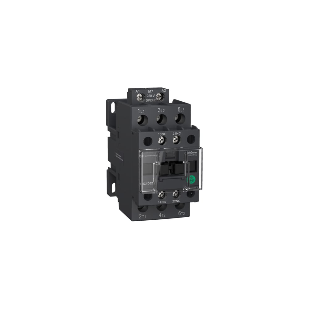 Изображение товара Контактор Systeme Electric MC1D 3P 38A 220В монтаж DIN-рейка