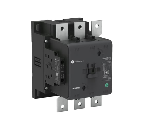 Изображение товара Контактор Systeme Electric MC1G 3P 185A 2НО+2НЗ AC/DC 48-130V 50/60ГЦ MC1G185EHE
