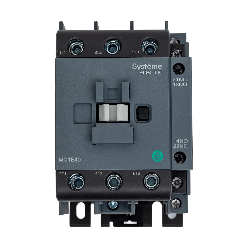 Изображение товара Контактор Systeme Electric MC1E 3P 40A НО+НЗ 380V/400V 50/60ГЦ
