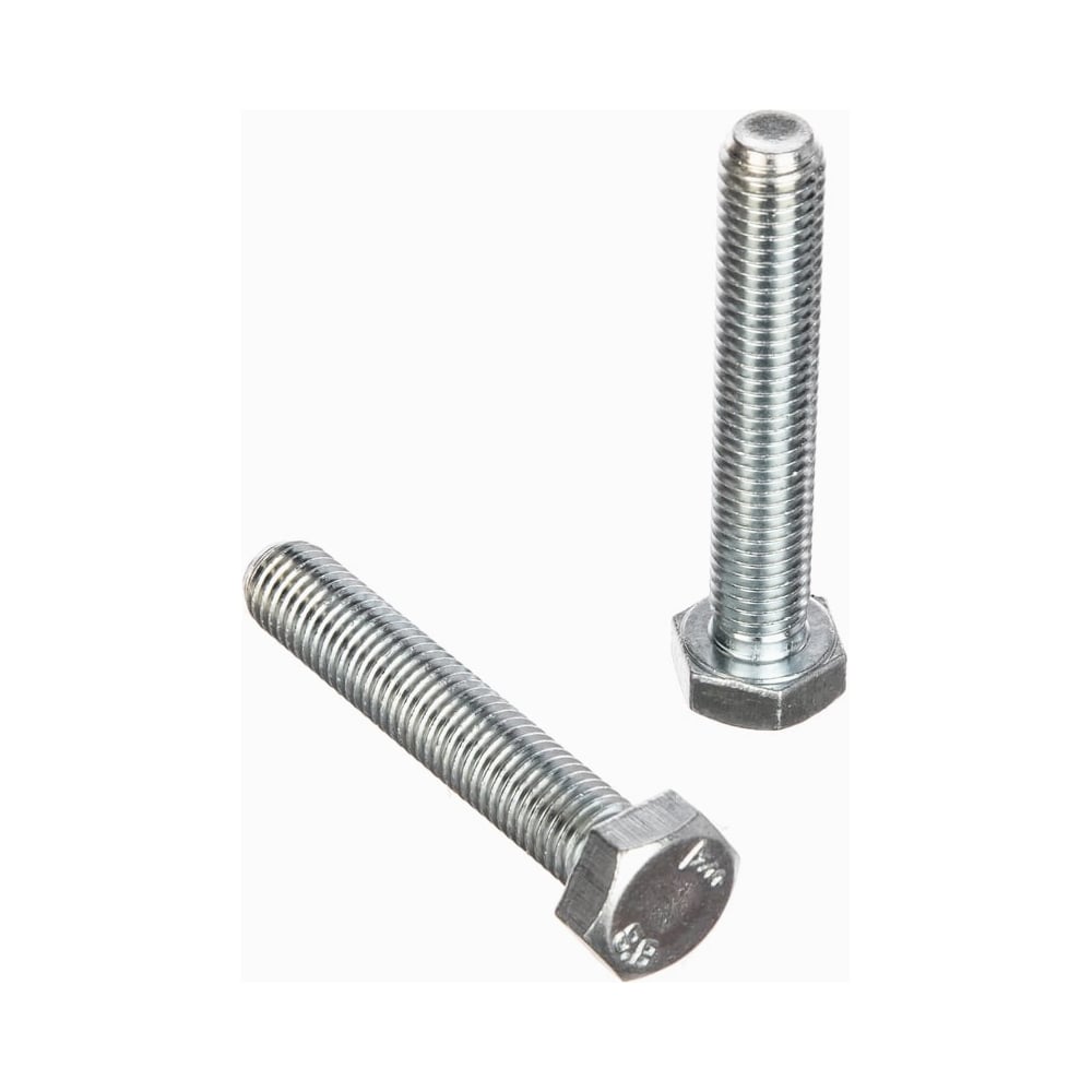 Изображение товара Болт DIN 933 М10x130 8.8 с цинковым покрытием, 20 шт.