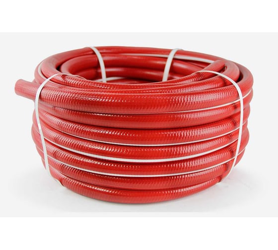 Изображение товара Шланг пятислойный армированный НОВЭМ ЛапотОК ЭКО ПВХ, 3/4 25м, красный ЛПТЭКО_3/4_красный_25