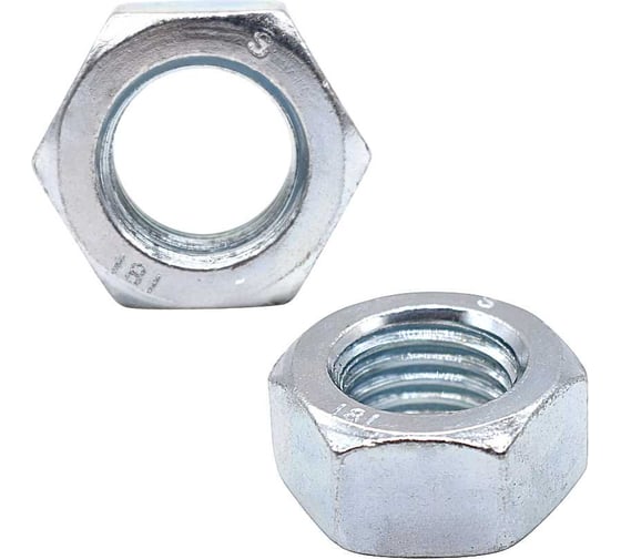 Изображение товара Гайка левая резьба 23 БОЛТА М10 высокопрочная к.п.8 ОЦ DIN934,50 шт ОФ024802ф50