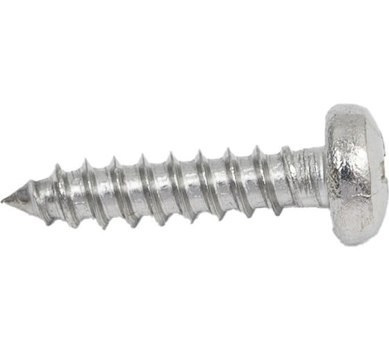 Изображение товара Саморез нержавеющий полукруглая головка 23 БОЛТА 5,5x45 DIN7981, 50 шт шпн5545ф50