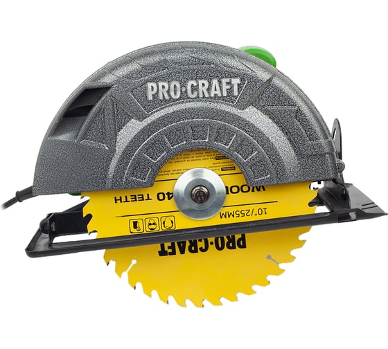 Изображение товара Пила дисковая PROCRAFT 3000 Вт, 255 мм, пропил 85 мм KR3000