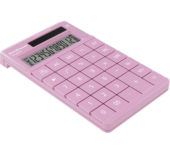 Изображение товара Настольный калькулятор ErichKrause 12-разрядов DC-2675 Manga, ассорти (в пэт-боксе по 1 шт.) 62002