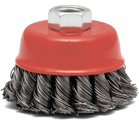 Изображение товара Щетка MWORKS чашечная для УШМ стальная витая 100 мм MW79002100