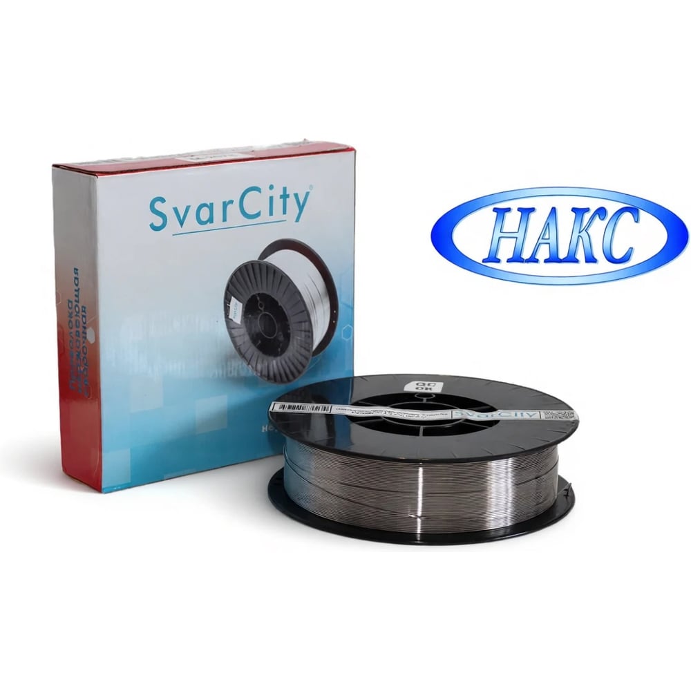Сварочная проволока нержавеющая Svarcity ER-316 LSi (Св-04x19Н11М3) 1.0мм, 5кг ER316LSi-1,0/5кг