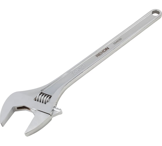 Изображение товара Разводной гаечный ключ REKON R780 длина 30 (макс. захват губок 80 мм) 054030
