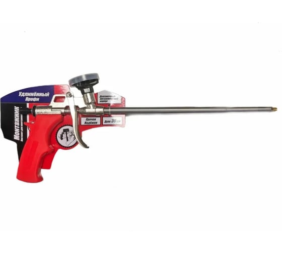 Изображение товара Пистолет для монтажной пены удлиненный Монтажник Профи 600011