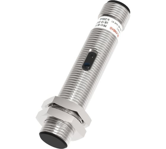 Изображение товара Оптический датчик барьерный (излучатель) Lanbao PR12-TM10D-E2, Sn=10000 мм, Другой 10...30DC, разъем М12, 07-00041296