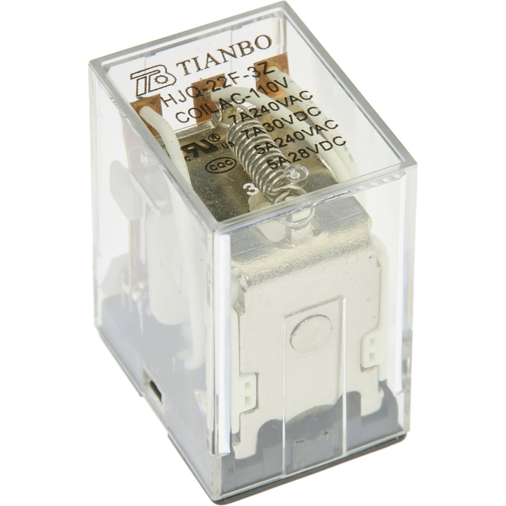 Изображение товара Реле электромагнитное Tianbo RELAY 40 шт HJQ-22F-110VAC-3Z 3171