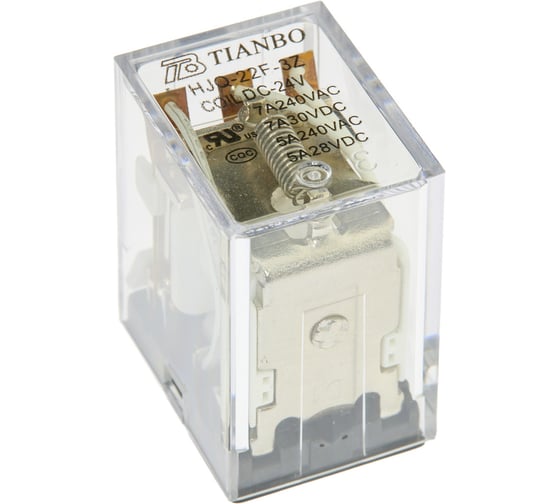 Изображение товара Реле электромагнитное Tianbo RELAY 40 шт HJQ-22F-24VDC-3Z 86078