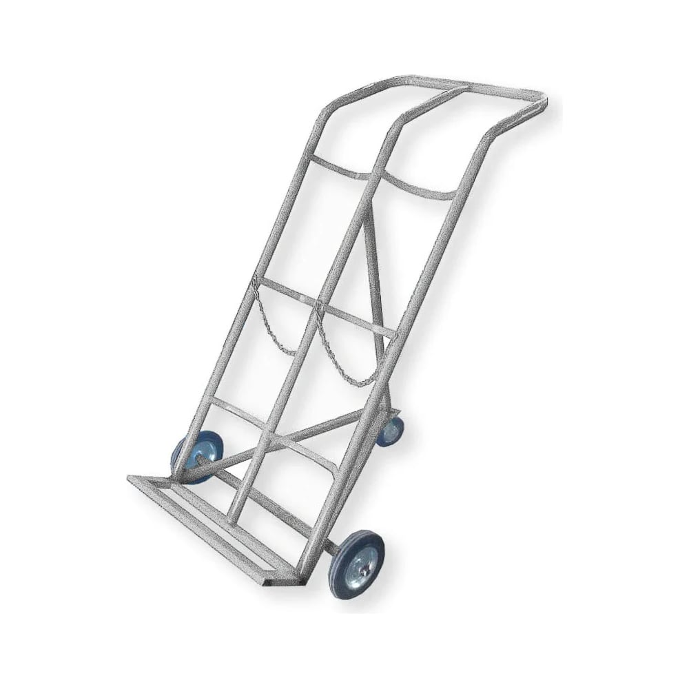 Изображение товара Тележка для 2-х газовых баллонов SAMGRUPP ГБ-2 3-х колесная