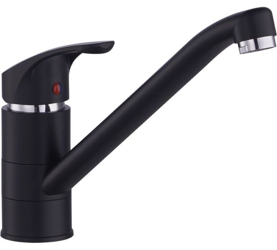 Изображение товара Смеситель для кухни PLStart ABS пластик, чёрный PL4515-7