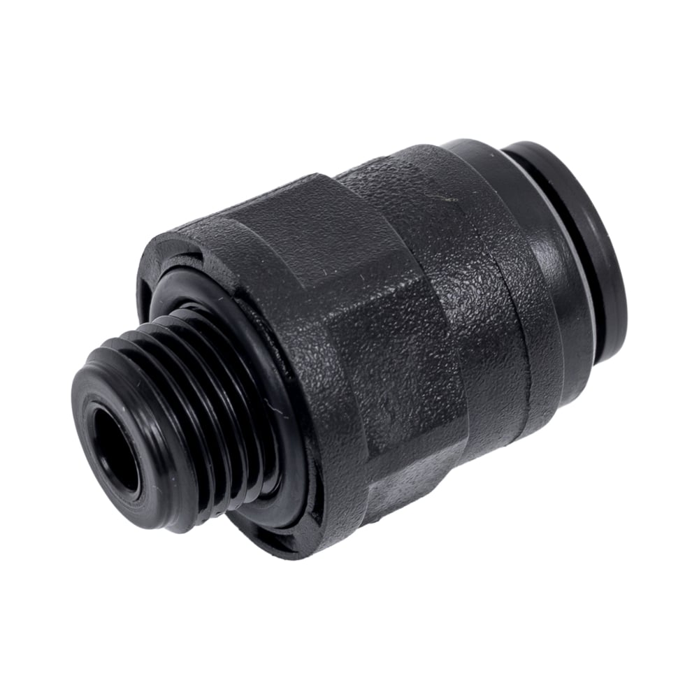 Изображение товара Фитинг прямой CDC Pneumatics 6мм G1/8 HPC 06G01B для пневмосистем