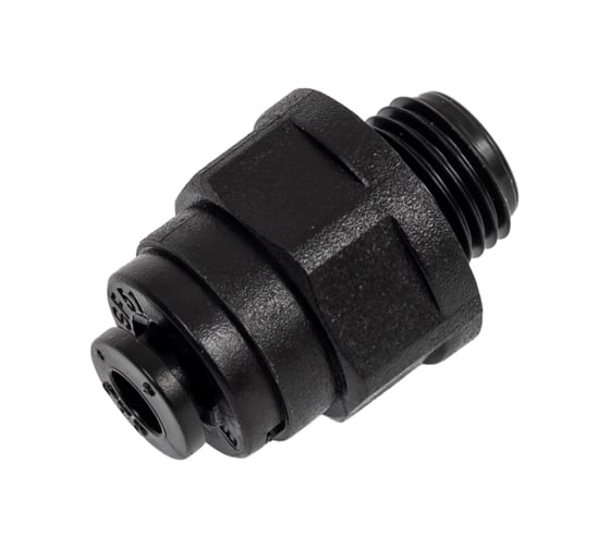 Изображение товара Фитинг прямой CDC Pneumatics 4мм G1/4 HPC 04G02B