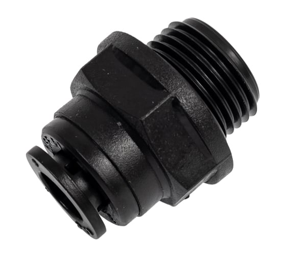 Изображение товара Фитинг прямой CDC Pneumatics 8мм G3/8 HPC 08G03B