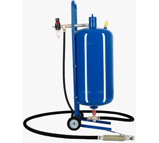 Изображение товара Пескоструйный аппарат Геликон Булат 40 л синий 11-001-44858